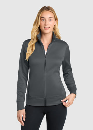 Sport-Tek Ladies Sport-Wick Fleece Full Zip Jacket