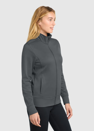 Sport-Tek Ladies Sport-Wick Fleece Full Zip Jacket