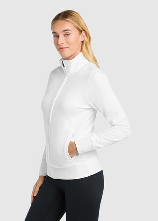 Sport-Tek Ladies Sport-Wick Fleece Full Zip Jacket