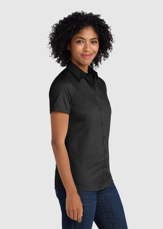 Port Authority Women's Short Sleeve SuperPro Twill Shirt