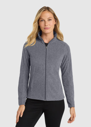 Port Authority Women's Heather Microfleece Full Zip Jacket