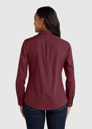 Port Authority Women Long Sleeve Carefree Poplin Shirt