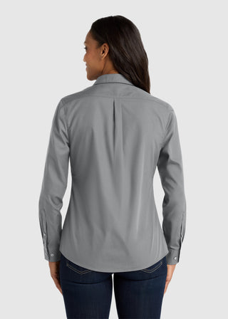 Port Authority Women Long Sleeve Carefree Poplin Shirt