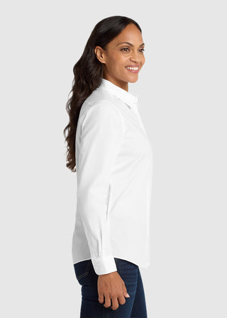 Port Authority Women Long Sleeve Carefree Poplin Shirt