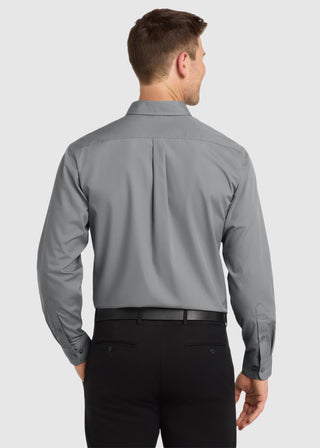 Port Authority Men Long Sleeve Carefree Poplin Shirt