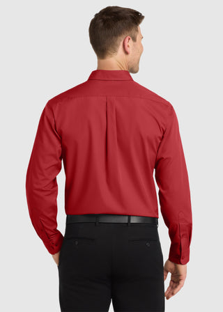 Port Authority Men Long Sleeve Carefree Poplin Shirt