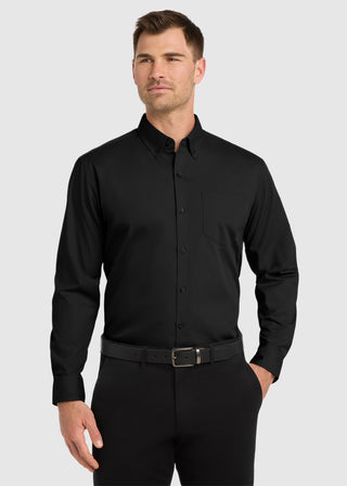 Port Authority Tall Long Sleeve Carefree Poplin Shirt