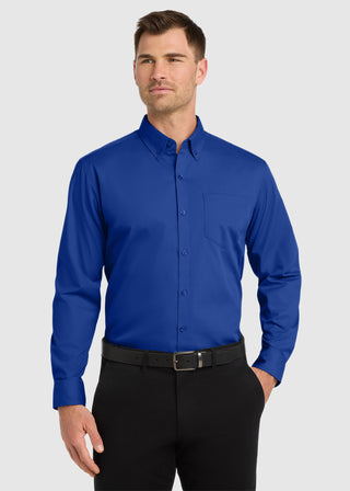Port Authority Tall Long Sleeve Carefree Poplin Shirt