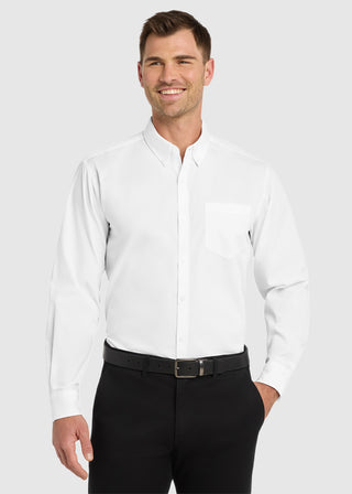 Port Authority Tall Long Sleeve Carefree Poplin Shirt