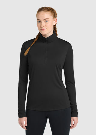 Sport-Tek Ladies PosiCharge Competitor Quarter Zip Pullover