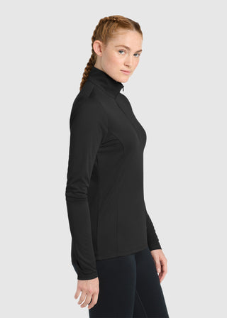 Sport-Tek Ladies PosiCharge Competitor Quarter Zip Pullover