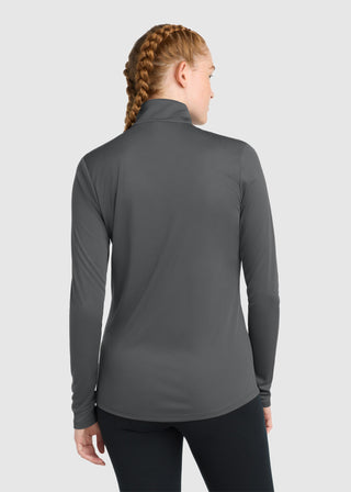 Sport-Tek Ladies PosiCharge Competitor Quarter Zip Pullover