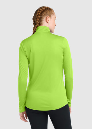 Sport-Tek Ladies PosiCharge Competitor Quarter Zip Pullover