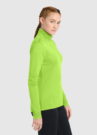 Sport-Tek Ladies PosiCharge Competitor Quarter Zip Pullover