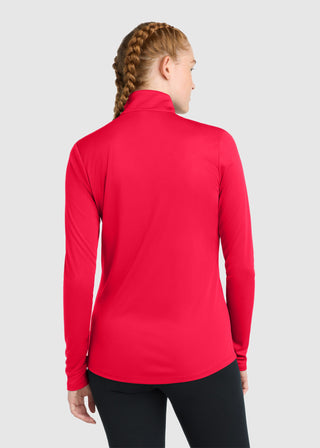 Sport-Tek Ladies PosiCharge Competitor Quarter Zip Pullover