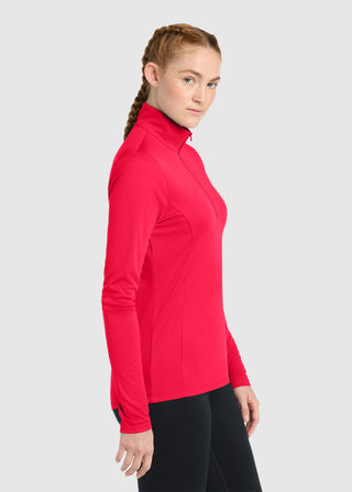 Sport-Tek Ladies PosiCharge Competitor Quarter Zip Pullover