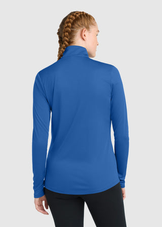 Sport-Tek Ladies PosiCharge Competitor Quarter Zip Pullover