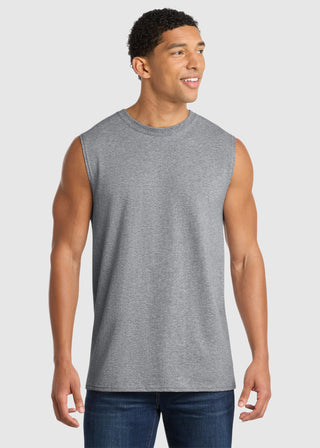 Port & Company Men's Core Cotton Sleeveless Tee