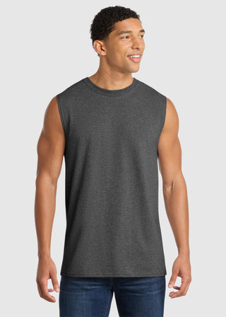 Port & Company Men's Core Cotton Sleeveless Tee