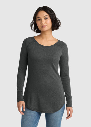 District Women's Perfect Tri Long Sleeve Tunic Tee