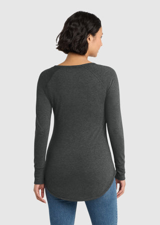 District Women's Perfect Tri Long Sleeve Tunic Tee
