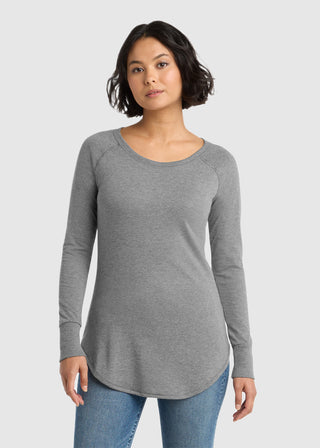 District Women's Perfect Tri Long Sleeve Tunic Tee