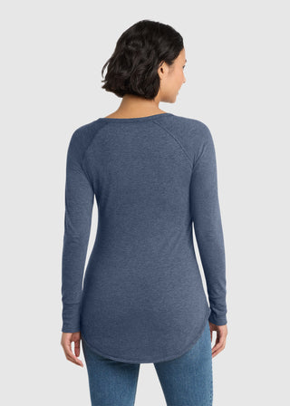 District Women's Perfect Tri Long Sleeve Tunic Tee