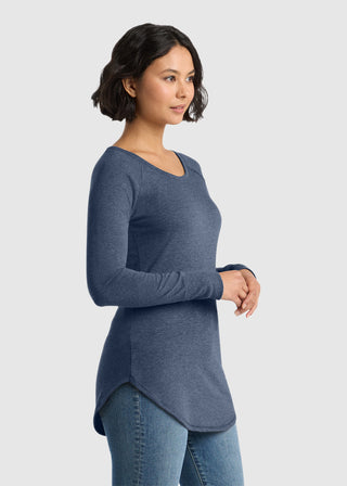 District Women's Perfect Tri Long Sleeve Tunic Tee