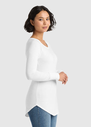 District Women's Perfect Tri Long Sleeve Tunic Tee