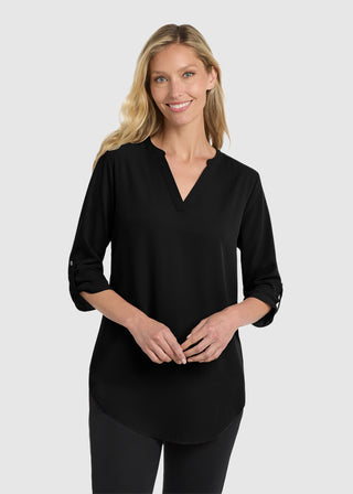 Port Authority  Ladies 3 Quarter Sleeve Tunic Blouse