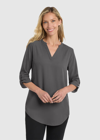 Port Authority  Ladies 3 Quarter Sleeve Tunic Blouse