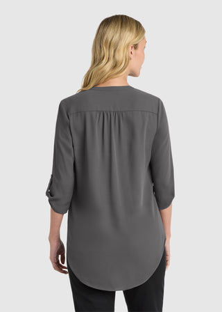 Port Authority  Ladies 3 Quarter Sleeve Tunic Blouse