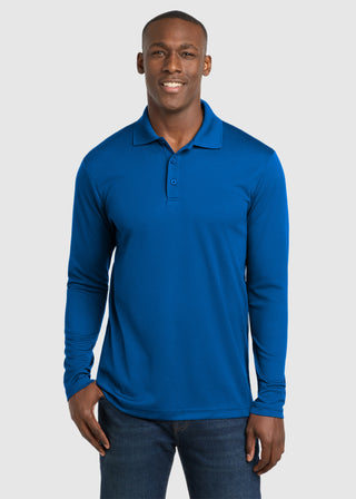 Sport-Tek PosiCharge RacerMesh Long Sleeve Polo