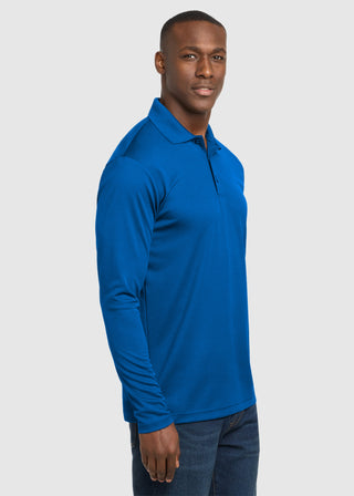 Sport-Tek PosiCharge RacerMesh Long Sleeve Polo
