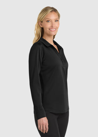 Port Authority Women's Silk Touch Performance Long Sleeve Polo