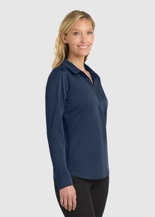 Port Authority Women's Silk Touch Performance Long Sleeve Polo