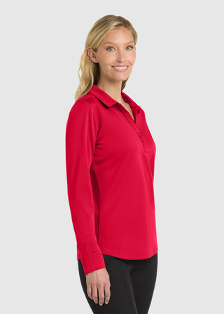 Port Authority Women's Silk Touch Performance Long Sleeve Polo