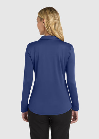 Port Authority Women's Silk Touch Performance Long Sleeve Polo