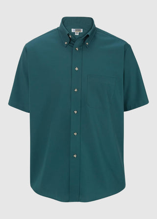 Edwards Men's Easy Care Short Sleeve Poplin Shirt