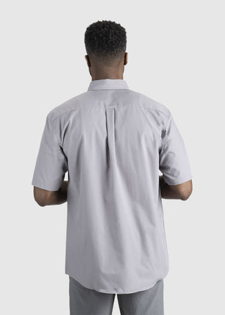 Edwards Men's Easy Care Short Sleeve Poplin Shirt