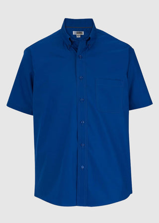 Edwards Men's Short Sleeve Soft Touch Poplin Shirt