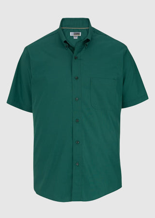 Edwards Men's Short Sleeve Soft Touch Poplin Shirt