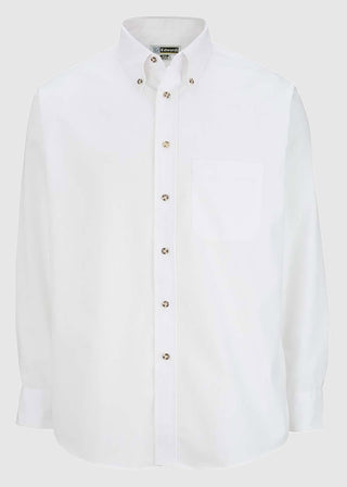 Edwards Men's Easy Care Long Sleeve Poplin Shirt
