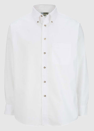 Edwards Men's Easy Care Long Sleeve Poplin Shirt