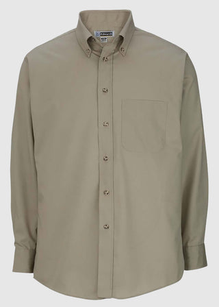 Edwards Men's Easy Care Long Sleeve Poplin Shirt
