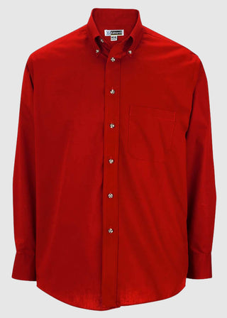 Edwards Men's Easy Care Long Sleeve Poplin Shirt