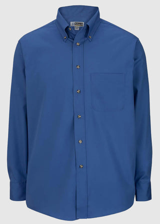 Edwards Men's Easy Care Long Sleeve Poplin Shirt