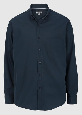Edwards Men's Long Sleeve Soft Touch Poplin Shirt