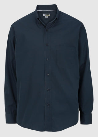 Edwards Men's Long Sleeve Soft Touch Poplin Shirt
