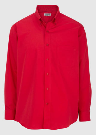 Edwards Men's Long Sleeve Soft Touch Poplin Shirt